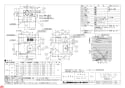 三菱電機 V-604KQ7-BL 納入仕様図 ﾚﾝｼﾞﾌｰﾄﾞﾌｧﾝ深形 自然給気ﾀｲﾌﾟ 納入仕様図1