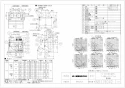 三菱電機 V-604KQH7 取扱説明書 施工説明書 納入仕様図 レンジフードファン 深形 熱交換・強制同時給排気タイプ 納入仕様図1