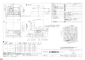 三菱電機 V-754SHL2-L-S 納入仕様図 レンジフード フラットフード形 納入仕様図1