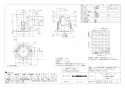 三菱電機 VD-08ZCC5-M 商品図面 天井埋込形換気扇 商品図面1