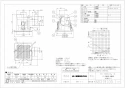 三菱電機 VD-08ZCC6-C 取扱説明書 施工説明書 納入仕様図 天井埋込形換気扇 納入仕様図1