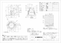 三菱電機 VD-08ZCC6-M 取扱説明書 施工説明書 納入仕様図 天井埋込形換気扇 納入仕様図1