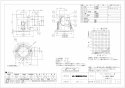 三菱電機 VD-08ZCC6-M 取扱説明書 施工説明書 納入仕様図 天井埋込形換気扇 納入仕様図1