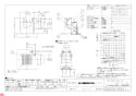 三菱電機 VD-08ZLXC8-BE 納入仕様図 天井埋込形換気扇 低騒音ﾀｲﾌﾟ 納入仕様図1