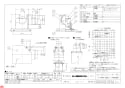 三菱電機 VD-08ZLXC8-W 納入仕様図 天井埋込形換気扇 低騒音ﾀｲﾌﾟ 納入仕様図1