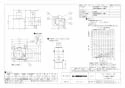 三菱電機 VD-10Z10-IN 商品図面 天井埋込形換気扇 グリル別売タイプ 商品図面1
