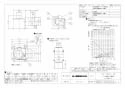 三菱電機 VD-10Z10-IN 商品図面 天井埋込形換気扇 グリル別売タイプ 商品図面3