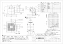 三菱電機 VD-10ZAC12 取扱説明書 施工説明書 納入仕様図 天井埋込形換気扇  納入仕様図1