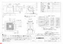 三菱電機 VD-10ZAVC3 納入仕様図 天井埋込形換気扇 納入仕様図1