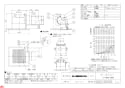 三菱電機 VD-10ZC10-C 納入仕様図 天井埋込形換気扇  納入仕様図1