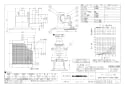 三菱電機 VD-10ZC10-HW 商品図面 天井埋込形換気扇 取替専用タイプ 商品図面1