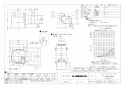 三菱電機 VD-10ZC10-IN 商品図面 天井埋込形換気扇 グリル別売タイプ 商品図面1