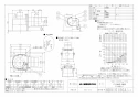 三菱電機 VD-10ZC10-IN 商品図面 天井埋込形換気扇 グリル別売タイプ 商品図面3