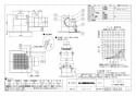 三菱電機 VD-10ZC11 取扱説明書 施工説明書 納入仕様図 天井埋込形換気扇 納入仕様図1