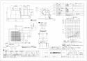 三菱電機 VD-10ZC12-BL 取扱説明書 施工説明書 納入仕様図 天井埋込形換気扇 納入仕様図1