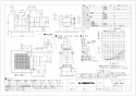 三菱電機 VD-10ZCD12 取扱説明書 施工説明書 納入仕様図 天井埋込形換気扇 納入仕様図1