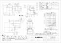 三菱電機 VD-10ZEC12-FP 取扱説明書 施工説明書 納入仕様図 天井埋込形換気扇 納入仕様図1