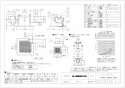 三菱電機 VD-10ZFC12 取扱説明書 施工説明書 納入仕様図 天井埋込形換気扇 納入仕様図1