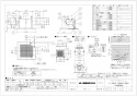 三菱電機 VD-10ZFLC12 取扱説明書 施工説明書 納入仕様図 天井埋込形換気扇 納入仕様図1