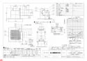 三菱電機 VD-10ZLC10 納入仕様図 天井埋込形換気扇 納入仕様図1