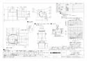 三菱電機 VD-10ZLC10-IN 商品図面 天井埋込形換気扇 グリル別売タイプ 商品図面1