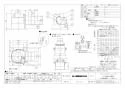 三菱電機 VD-10ZLC10-IN 商品図面 天井埋込形換気扇 グリル別売タイプ 商品図面3