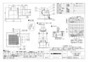 三菱電機 VD-10ZLC11-S 取扱説明書 施工説明書 納入仕様図 天井埋込形換気扇   納入仕様図1