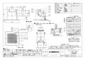 三菱電機 VD-10ZLCU11-S 取扱説明書 施工説明書 納入仕様図 天井埋込形換気扇 納入仕様図1