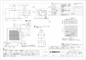 三菱電機 VD-10ZS12-BL 取扱説明書 施工説明書 納入仕様図 天井埋込形換気扇 納入仕様図1