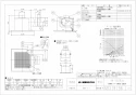 三菱電機 VD-10ZSJ12 取扱説明書 施工説明書 納入仕様図 天井埋込形換気扇 納入仕様図1