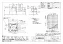 三菱電機 VD-10ZUC-IN 商品図面 天井埋込形換気扇 ユニットバス取替専用タイプ 商品図面1