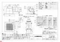 三菱電機 VD-10ZVC3 納入仕様図 天井埋込形換気扇  納入仕様図1