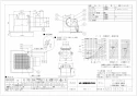 VD-10ZVC5 取扱説明書 施工説明書 納入仕様図 天井埋込形換気扇 定風量24時間換気機能付 納入仕様図1