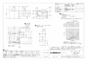 三菱電機 VD-13Z10-IN 商品図面 天井埋込形換気扇 グリル別売タイプ 商品図面3