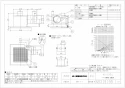 三菱電機 VD-13Z12 取扱説明書 施工説明書 納入仕様図 天井埋込形換気扇 納入仕様図1