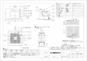 三菱電機 VD-13ZAC12 取扱説明書 施工説明書 納入仕様図 天井埋込形換気扇  納入仕様図1