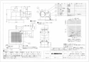 三菱電機 VD-13ZC12-BL 取扱説明書 施工説明書 納入仕様図 天井埋込形換気扇 納入仕様図1