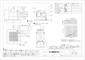 三菱電機 VD-13ZC12-C 取扱説明書 施工説明書 納入仕様図 天井埋込形換気扇  納入仕様図1