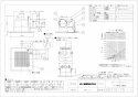 三菱電機 VD-13ZC12-C 取扱説明書 施工説明書 納入仕様図 天井埋込形換気扇  納入仕様図1