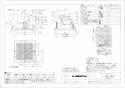 三菱電機 VD-13ZCC6-C 取扱説明書 施工説明書 納入仕様図 天井埋込形換気扇 納入仕様図1