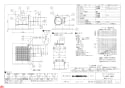 三菱電機 VD-13ZCD10 納入仕様図 天井埋込形換気扇 納入仕様図1