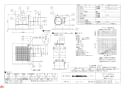 三菱電機 VD-13ZCD10 納入仕様図 天井埋込形換気扇 納入仕様図3