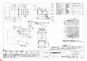 三菱電機 VD-13ZEC10-FP 納入仕様図 天井埋込形換気扇 納入仕様図1