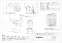 三菱電機 VD-13ZEC12-FP 取扱説明書 施工説明書 納入仕様図 天井埋込形換気扇 納入仕様図1