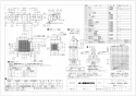 三菱電機 VD-13ZFCD12 取扱説明書 施工説明書 納入仕様図 天井埋込形換気扇 納入仕様図1