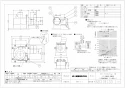 三菱電機 VD-13ZLC12-IN 取扱説明書 施工説明書 納入仕様図 天井埋込形換気扇 納入仕様図1