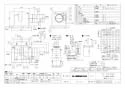 三菱電機 VD-13ZPQD2 商品図面 天井埋込形換気扇 商品図面1