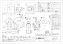 三菱電機 VD-13ZPQD3 取扱説明書 施工説明書 納入仕様図 天井埋込形換気扇 納入仕様図1