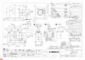 三菱電機 VD-13ZQMX2-BE-D 納入仕様図 天井埋込形換気扇 納入仕様図1