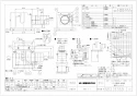 三菱電機 VD-13ZQMX3-BE-D 取扱説明書 施工説明書 納入仕様図 天井埋込形換気扇 納入仕様図1